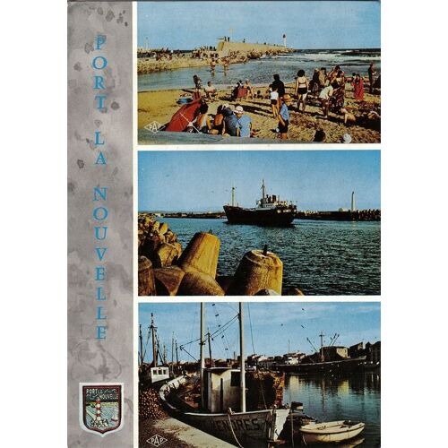 Carte Postale, France, Aude ( 11 ), Port La Nouvelle, Vues Multiples