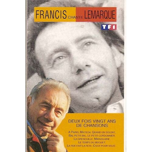 Francis Lemarque - K7 Audio - Francis Chante Lemarque