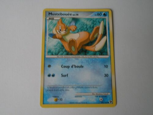 Carte Pokemon Mustebouee ( Niv 14 Pv 60 61/106 )