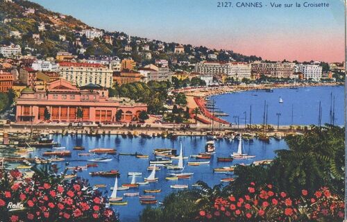 Carte Postale - Cannes - Vue Sur La Croisette