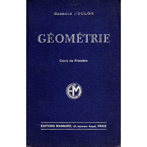 Geometrie  Cours De Premiere