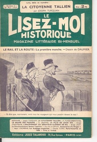 Lisez-Moi Historique  N° 6 : La Citoyenne Tallien