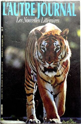 L'autre Journal Les Nouvelles Littéraires  N° 1