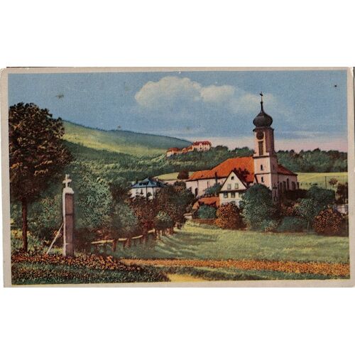 Carte Postale Ancienne, France, Haut Rhin ( 68 ), Pélerinage De Thierenbach, Vue Vers Sainte Anne