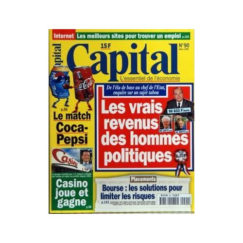Capital N° 90 Du 01/03/1999