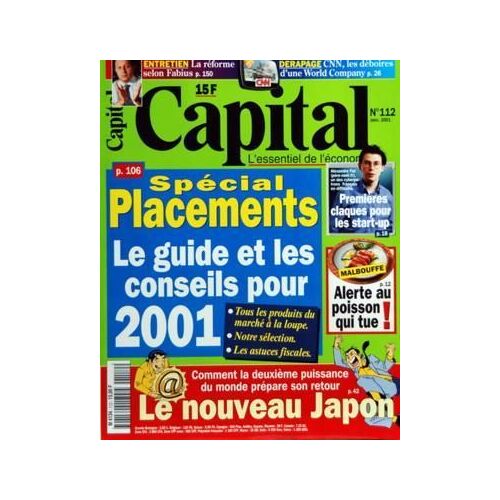 Capital N° 112 Du 01/01/2001