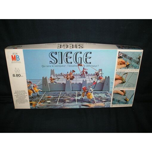 Jeu De Société À L'attaque Du Château - MB - Occasion