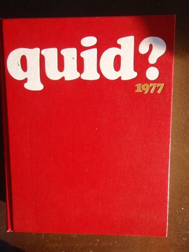 Quid 1977 Tout Pour Tous