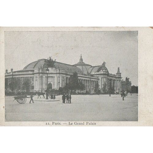 Carte Postale - Paris - Le Grand Palais En 1900
