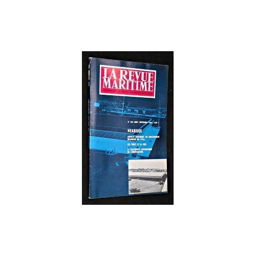 La Revue Maritime, N° 235 Aout Septembre 1966