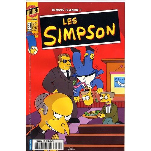 Les Simpson  N° 67 : Burns Flanbe !