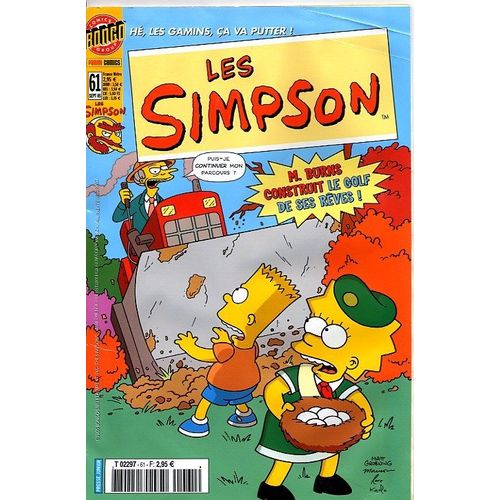 Les Simpson  N° 61 : Hé, Les Gamins, Ça Va Putter!