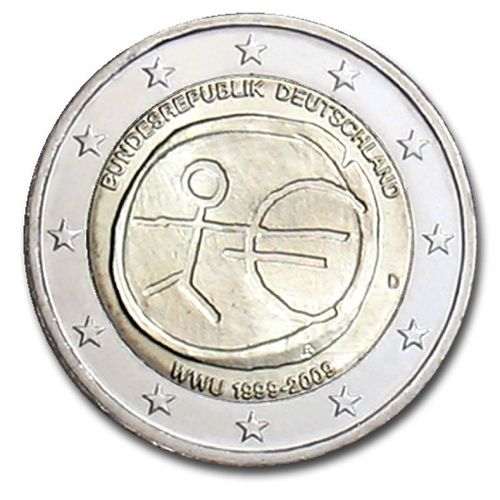 2 Euro Allemagne 2009 : Emu- Atelier D- Unc
