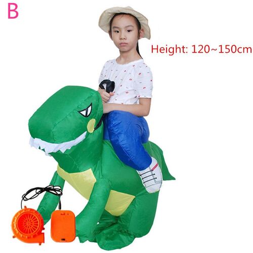 1 Pc Costume De Dinosaure Gonflable Jouet Halloween Costumes Jeux Gonflables Costumes Drôles Animal Cosplay Prop Enfants Jouets De Plein Air