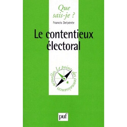 Le Contentieux Électoral