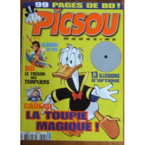 Picsou Magazine  N° 393 : Aladin/Letresor Des Templiers