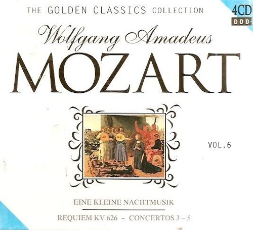 The Golden Classics Collection, Vol. 6 - Wolfgang Amadeus Mozart - Requiem Kv 626 - Concertos 3 Et 5