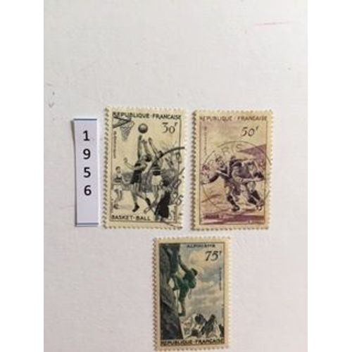 Lot De 3 Timbres