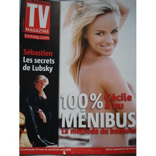 Le Figaro Tv Magazine  N° 19795 : 100% Menibus