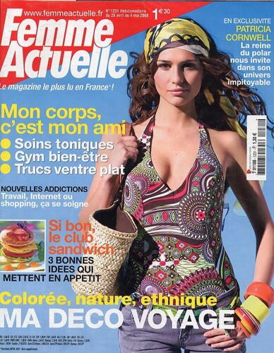Femme Actuelle Du 28 Avril 2008  N° 1231 : Nicolas Canteloup (2p) Bb Brunes (1p)