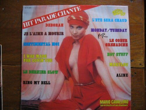 Hit Parade Chante  -- Je L'aime A Mourir - Sentimental Moi - I  Was Made For  Lovin'you - Aline - Le Coeur Grenadine- Monday Tuesday..