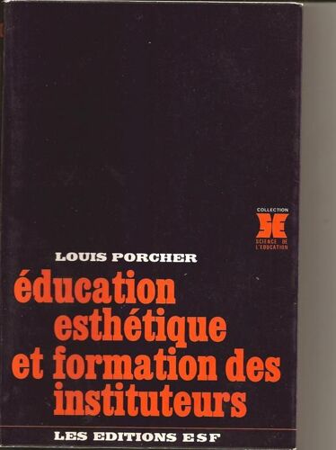 Éducation Esthétique Et Formation Des Instituteurs