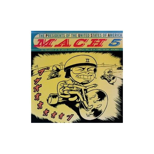 The Presidents Of The United States Of America - Mach 5 - Cd 1 Titre - Columbia 1996