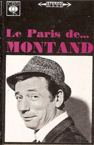 Yves Montand - K7 Audio - Le Paris De... Montand