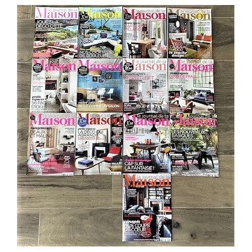 Lot De Journaux "La Journal De La Maison" 2012/2013/2014 (13)