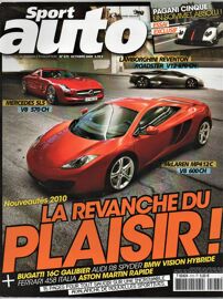 Sport Auto N°573 : Lamborghini Reventon - Mercedes Sls - Mc Laren Mp4 12c