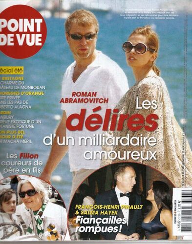 Point De Vue  N° 3131 : Roman Abramovitch - Les Délires D'un Millardaire Amoureux