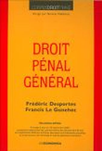Droit Pénal Général