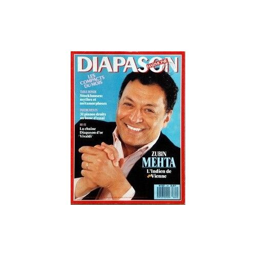 Diapason N° 341 Du 01/09/1988