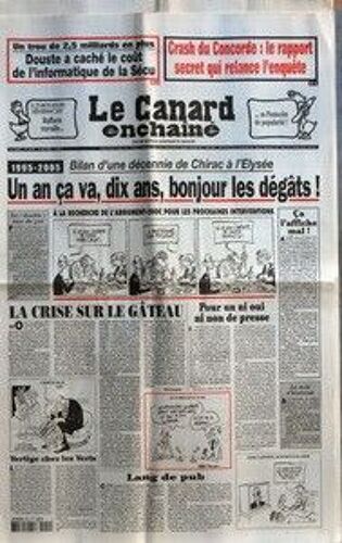 Canard Enchaine (Le) N° 4410 Du 04/05/2005