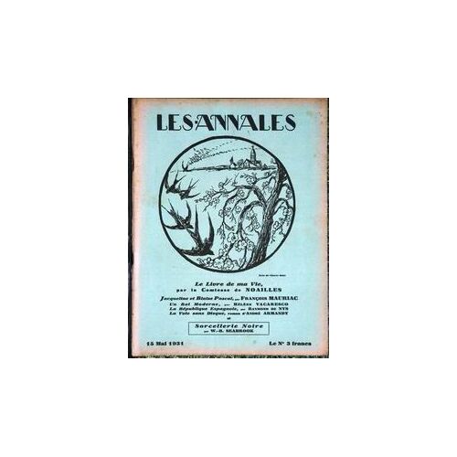 Annales (Les) Du 15/05/1931