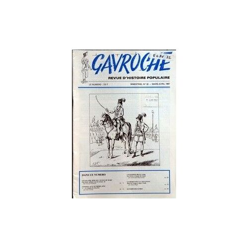 Gavroche N° 32 Du 01/03/1987