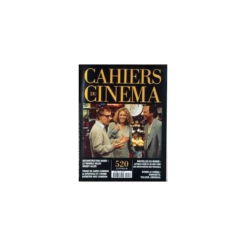 Cahiers Du Cinema N° 520 Du 01/01/1998