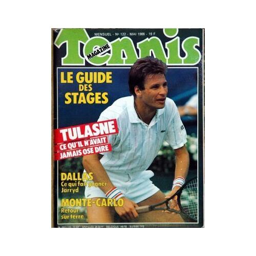 Tennis Magazine N° 122 Du 01/05/1986