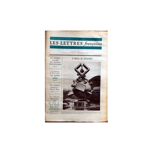 Lettres Francaises (Les) N° 1220 Du 07/02/1968
