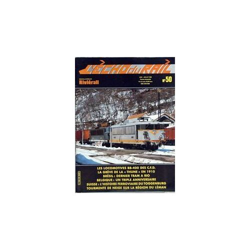 Echo Du Rail (Lõ) N° 50 Du 01/06/1985