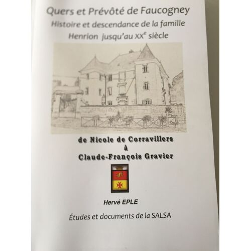 Quers Et La Prévôté De Faucogney
