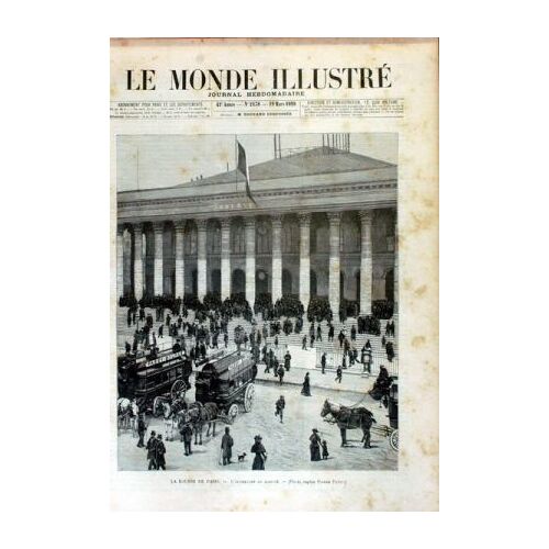 Monde Illustre (Le) N° 2138 Du 19/03/1898