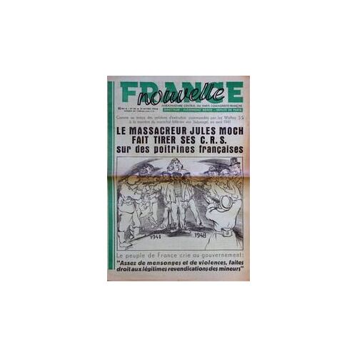 France Nouvelle N° 150 Du 30/10/1948