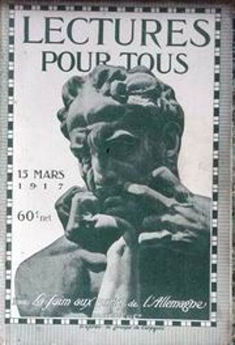 Lectures Pour Tous Du 15/03/1917