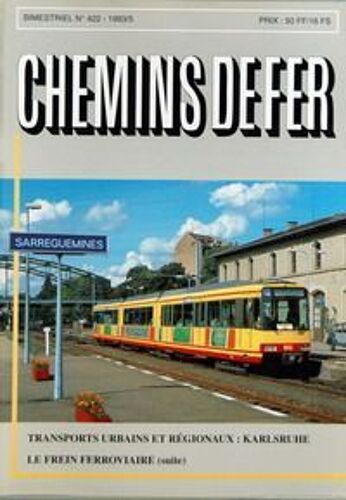 Chemins De Fer N° 422 Du 01/01/1993