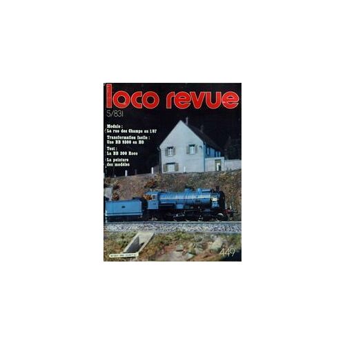 Loco Revue N° 449 Du 01/05/1983