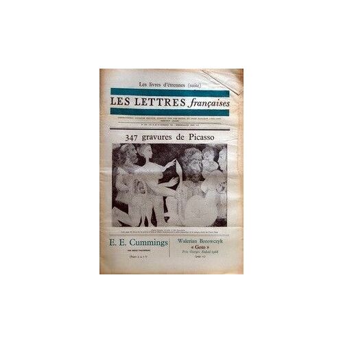 Lettres Francaises (Les) N° 1262 Du 18/12/1968