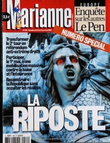 Marianne N° 262 Du 29/04/2002