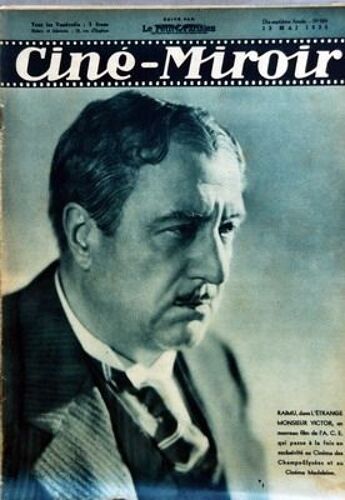 Cine Miroir N° 684 Du 13/05/1938