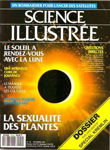 Science Illustrée N°10 Octobre 1991  N° 10 : La Sexualité Des Plantes